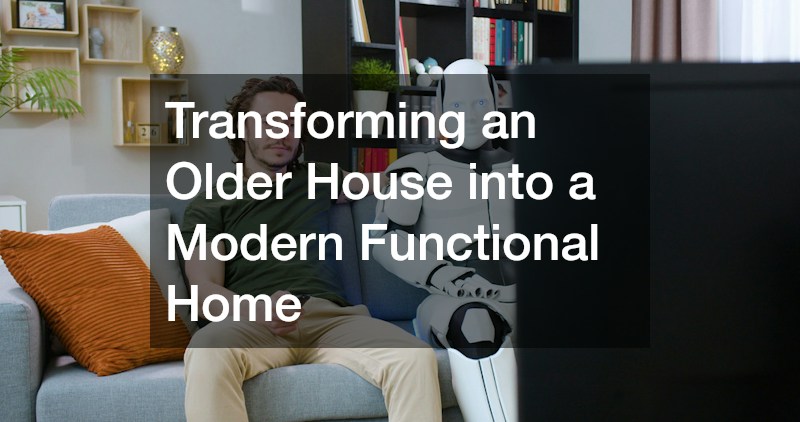 Transforming an Older House into a Modern Functional Home